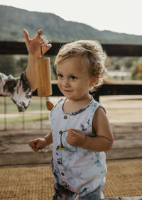 Thumbnail for Rufus Unisex Romper // Rockpool