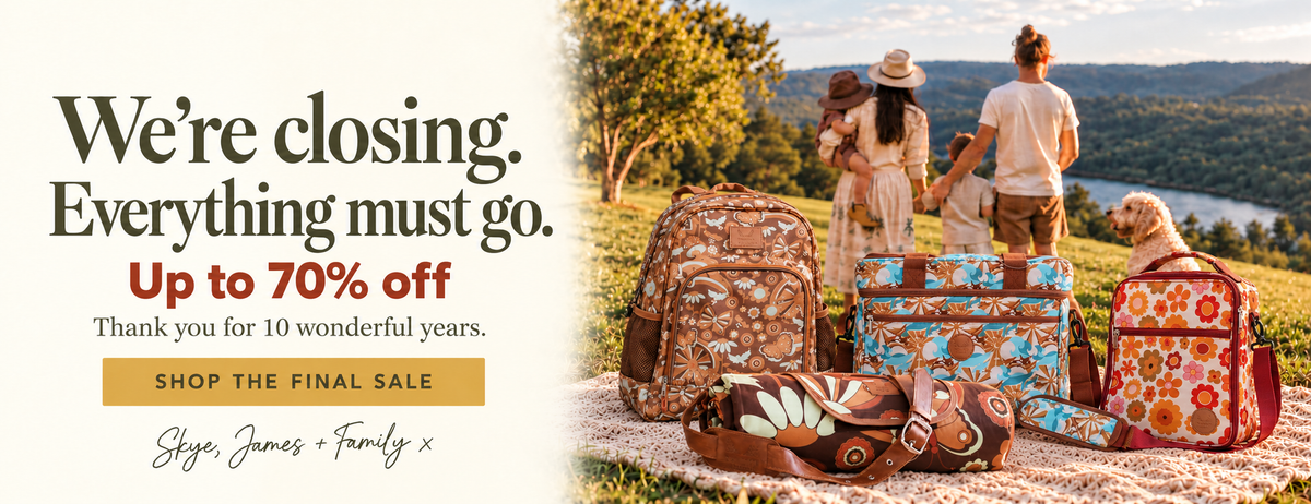 Young Folk picnic rugs, cooler bags and backpacks