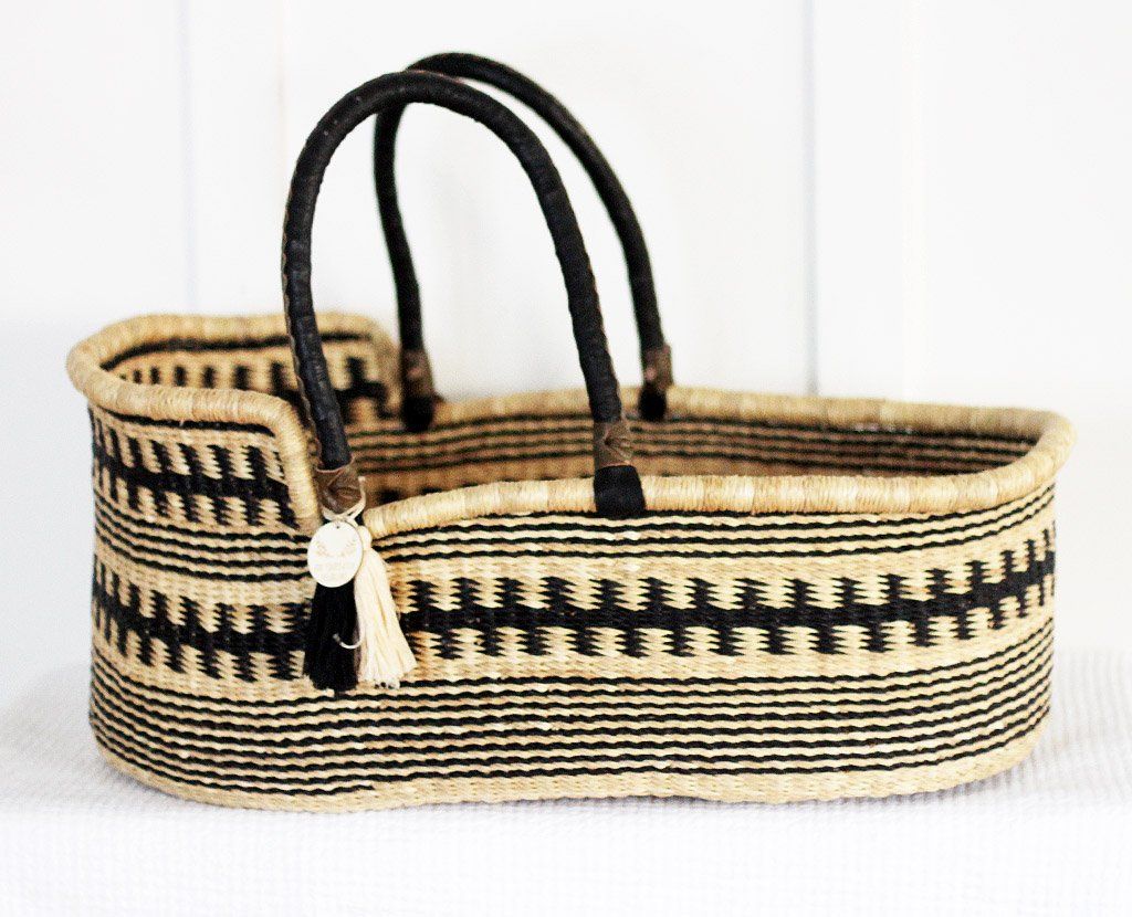 Black Moses Basket