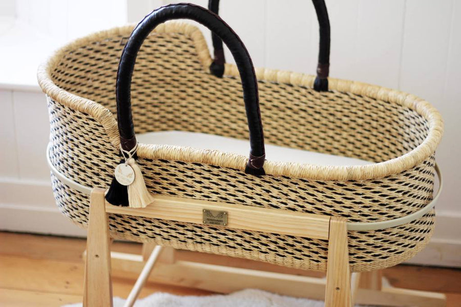 Moses Basket With Stand Australia