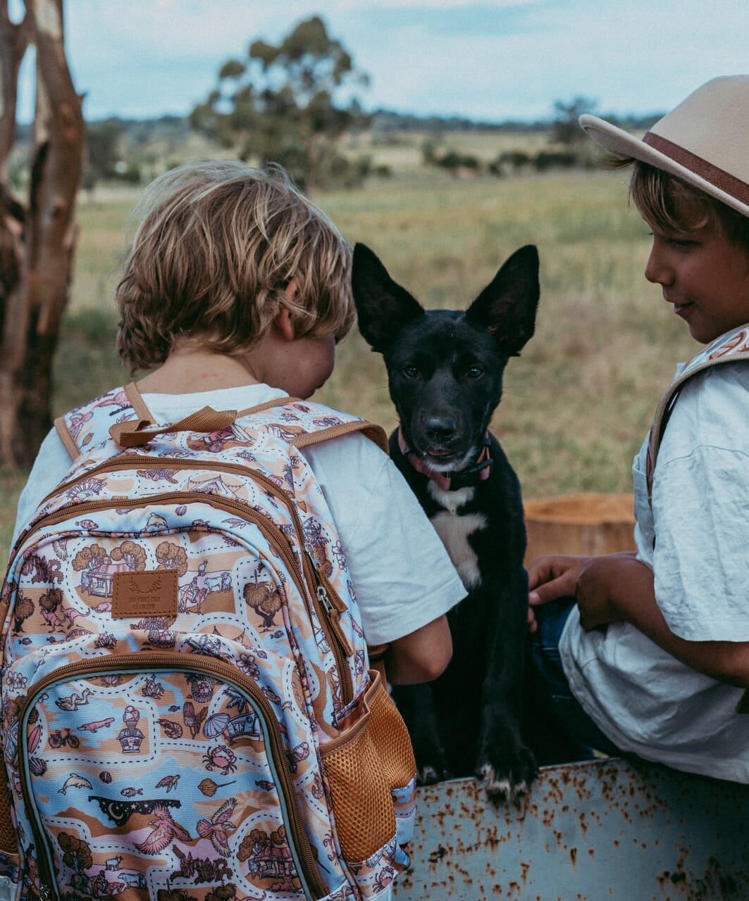 backpack detail of outback