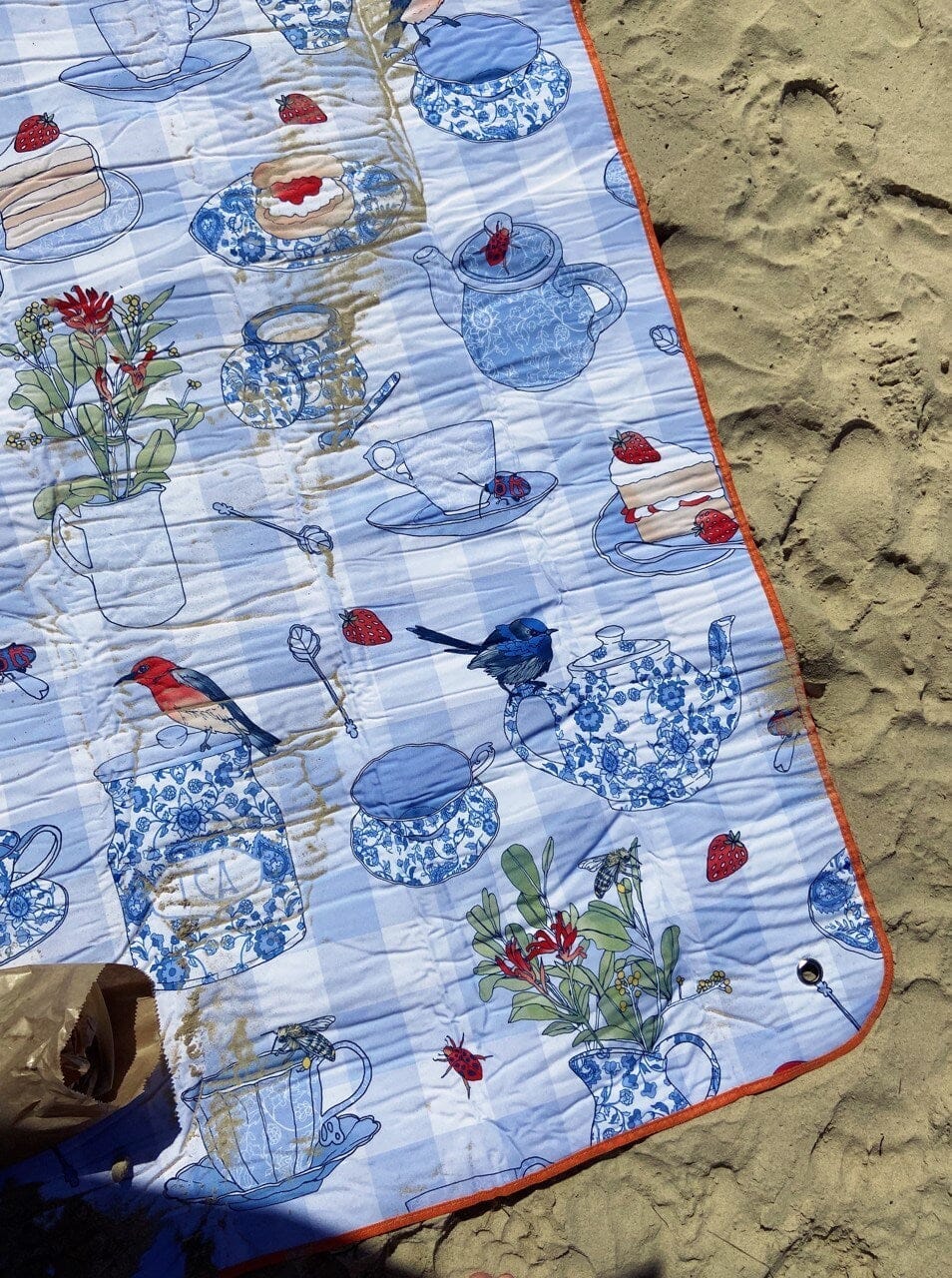 beach picnic rug