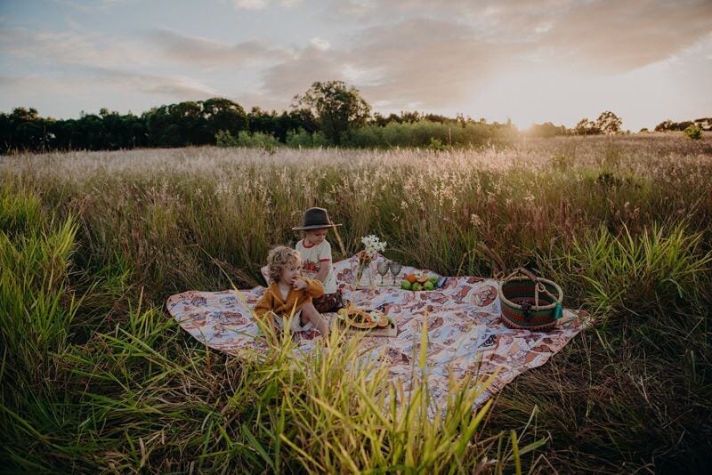 boho picnic rug