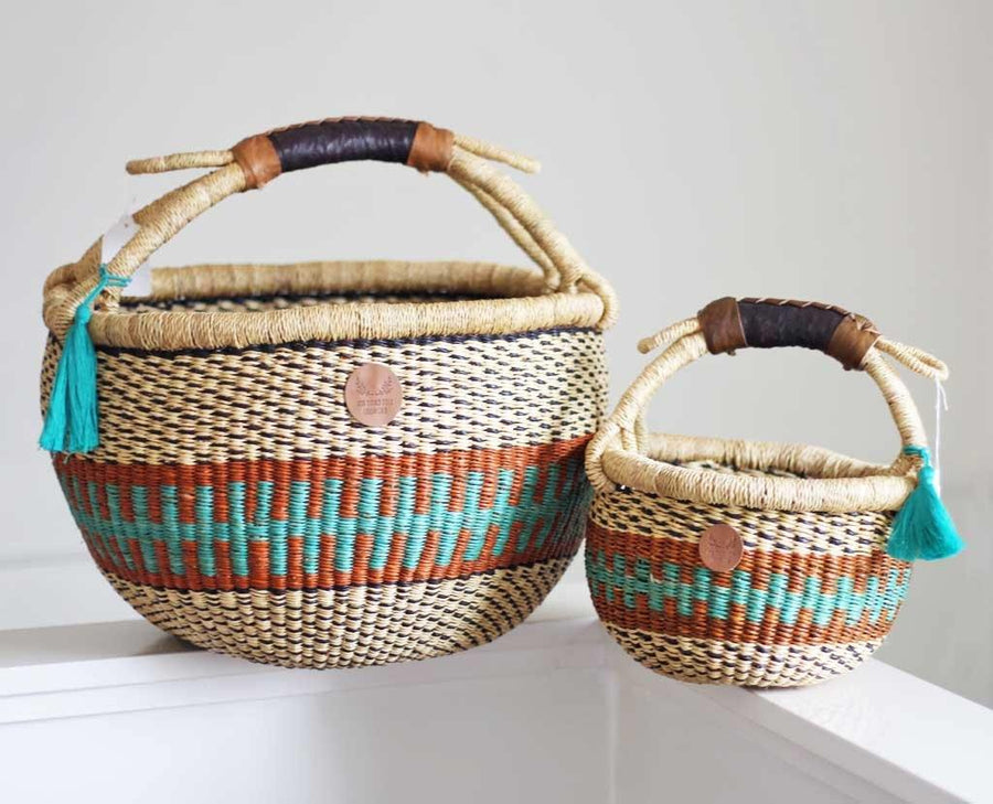 'Broome' Matchy Market Baskets