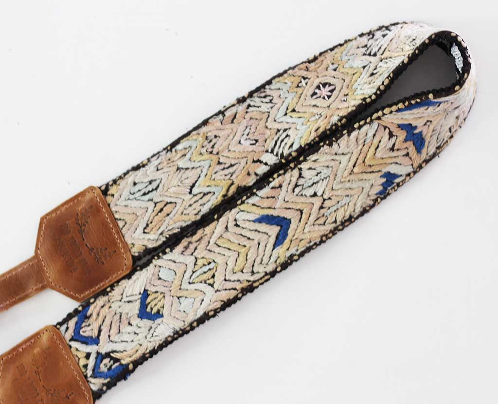 Guatemalan Embroidered Huipil Camera Strap