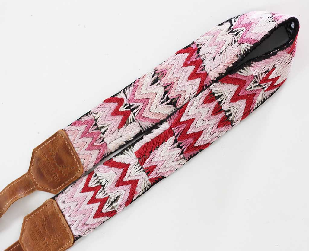 Guatemalan Embroidered Huipil Camera Strap