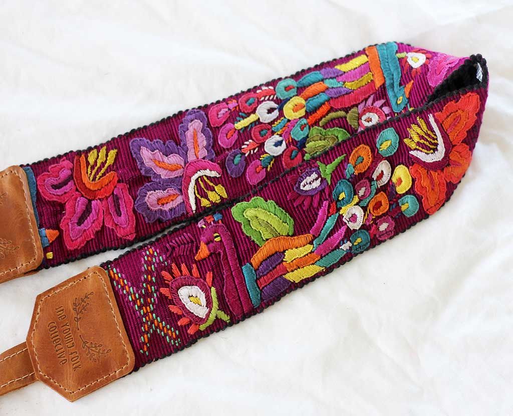 huipil camera strap