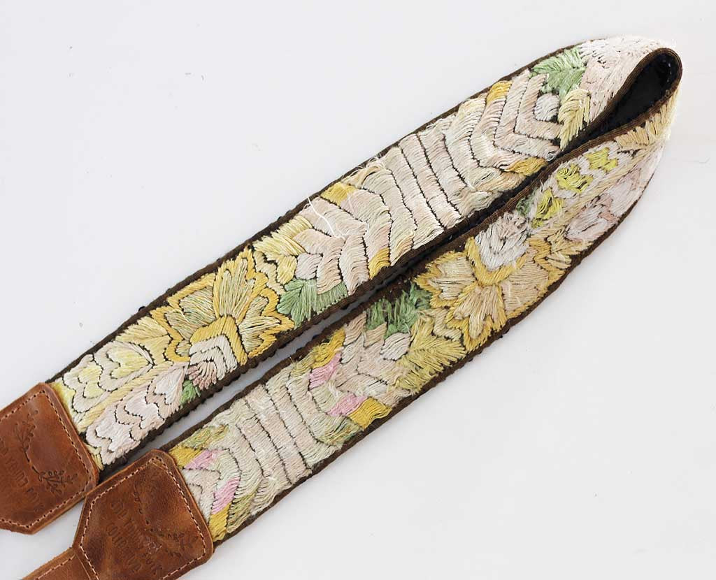 Guatemalan Embroidered Huipil Camera Strap