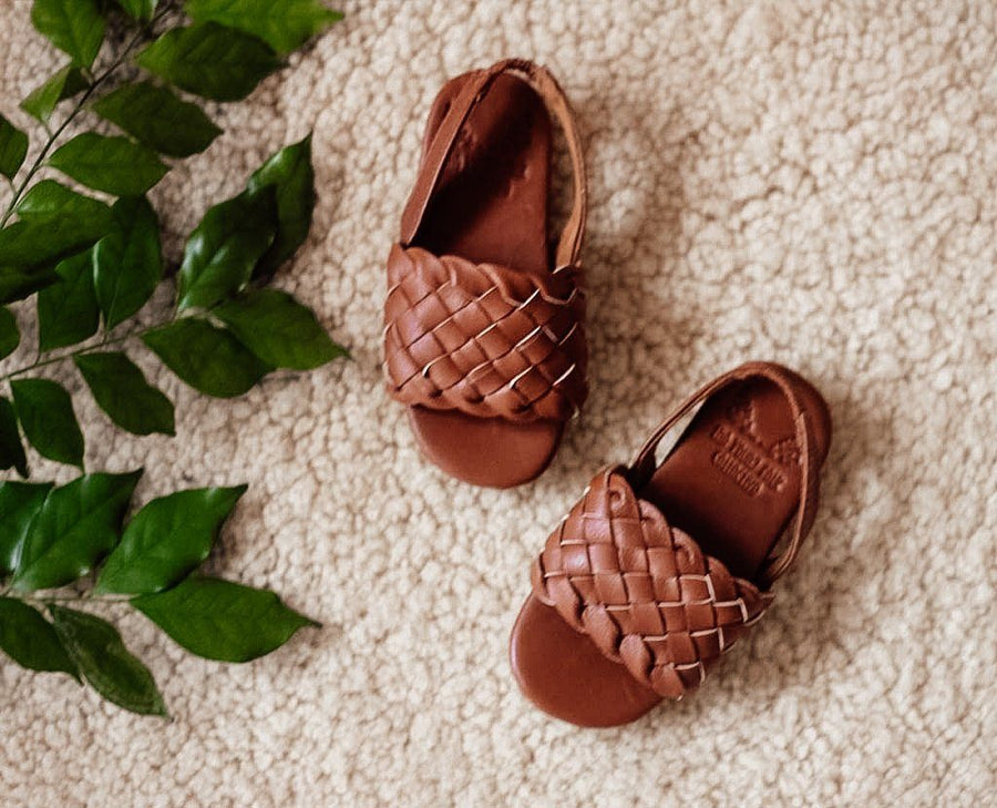 kids leather sandals