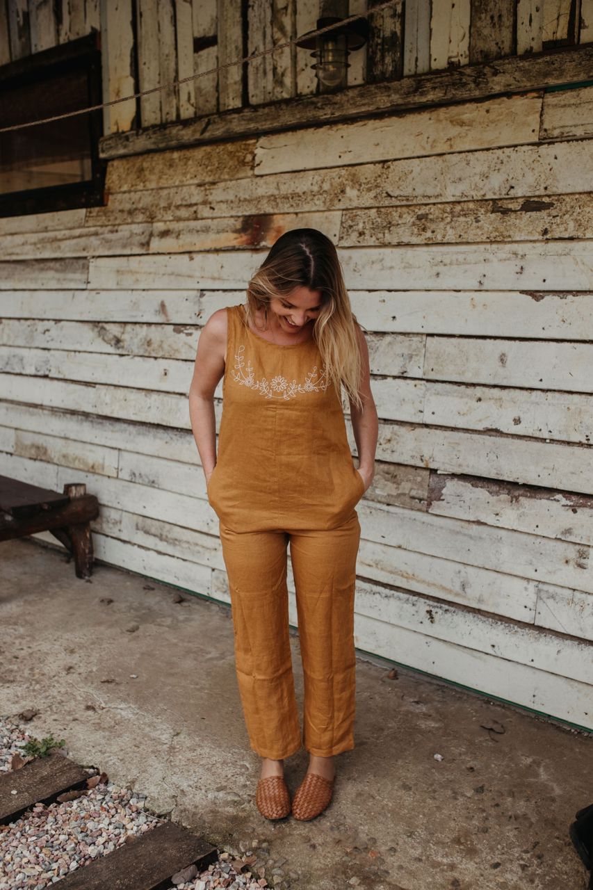 linen jumpsuit australia