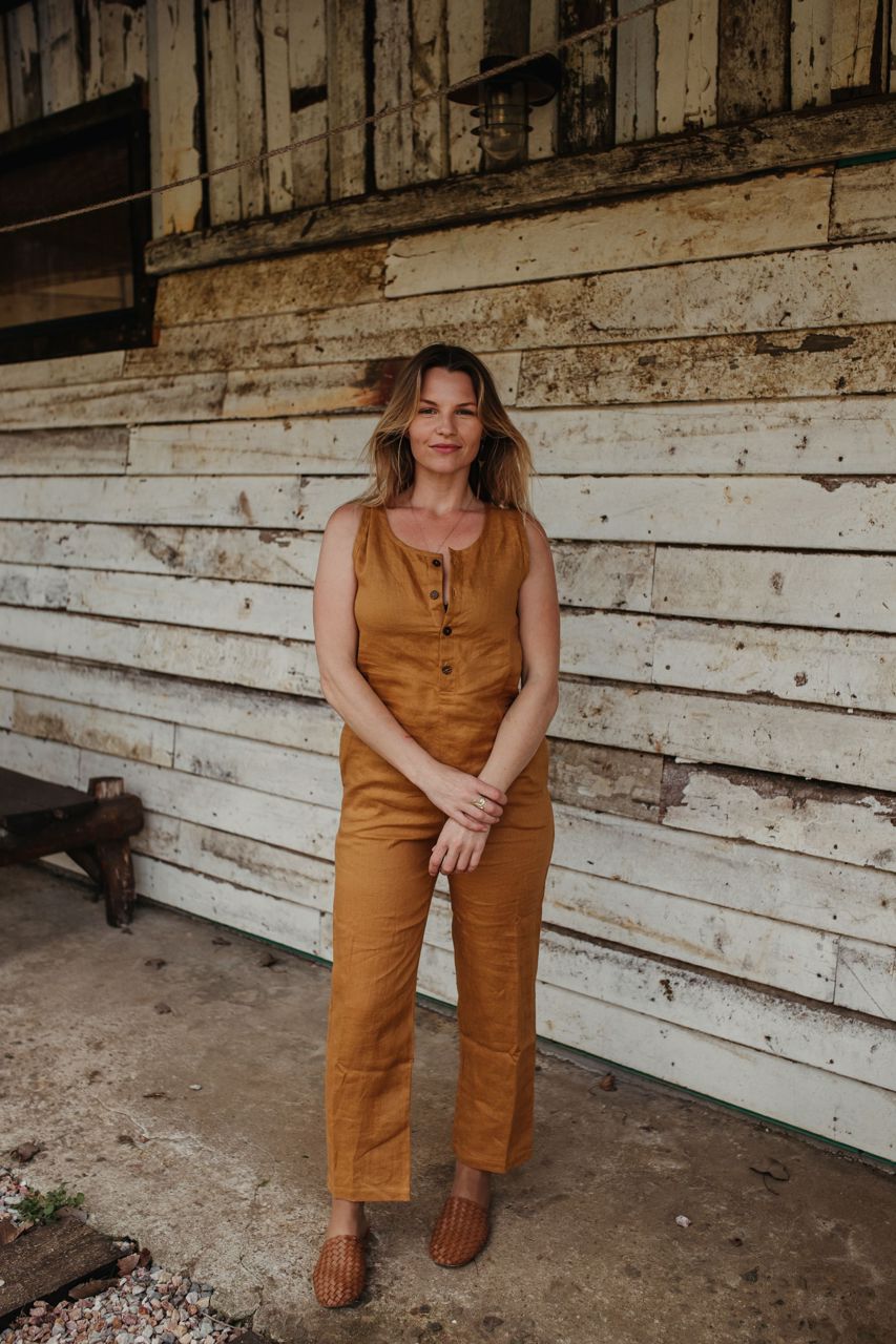 linen jumpsuit australia