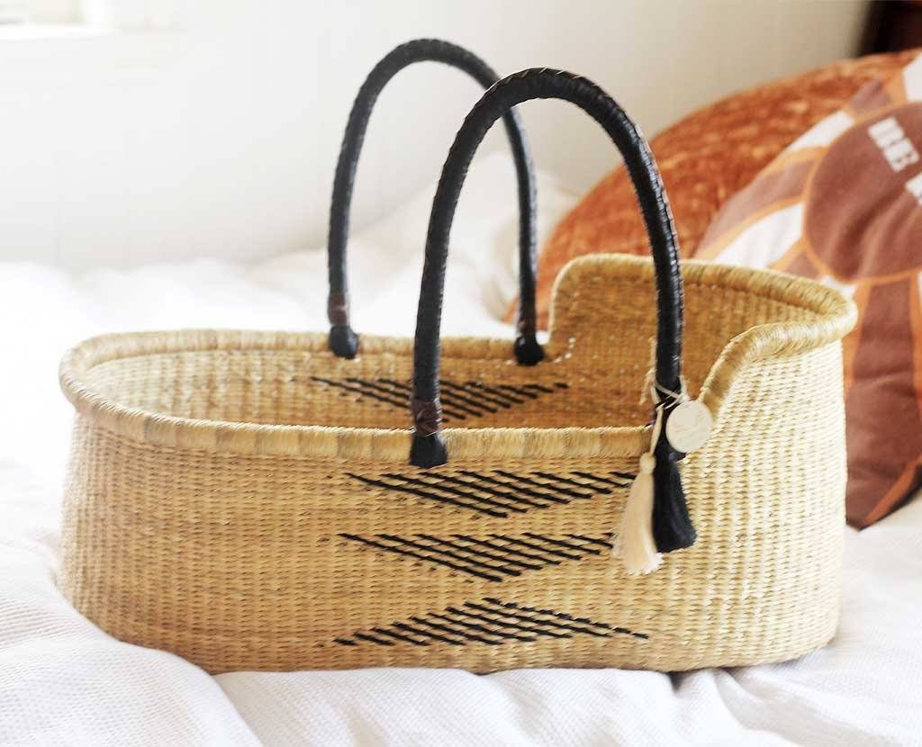 'Zen' Moses Basket  - (mattress included)