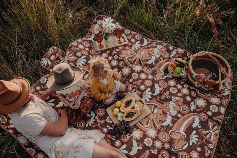 Brown Picnic Rug