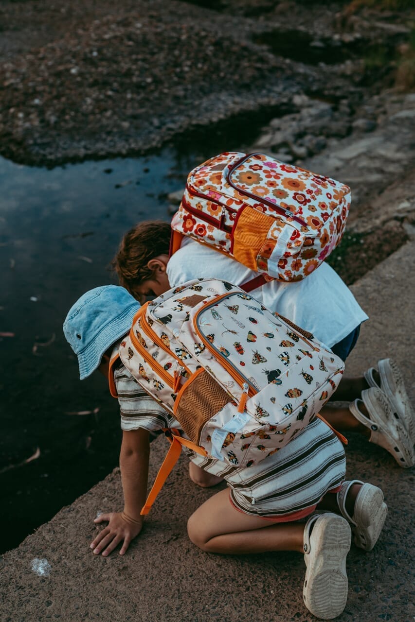 school kids backpack